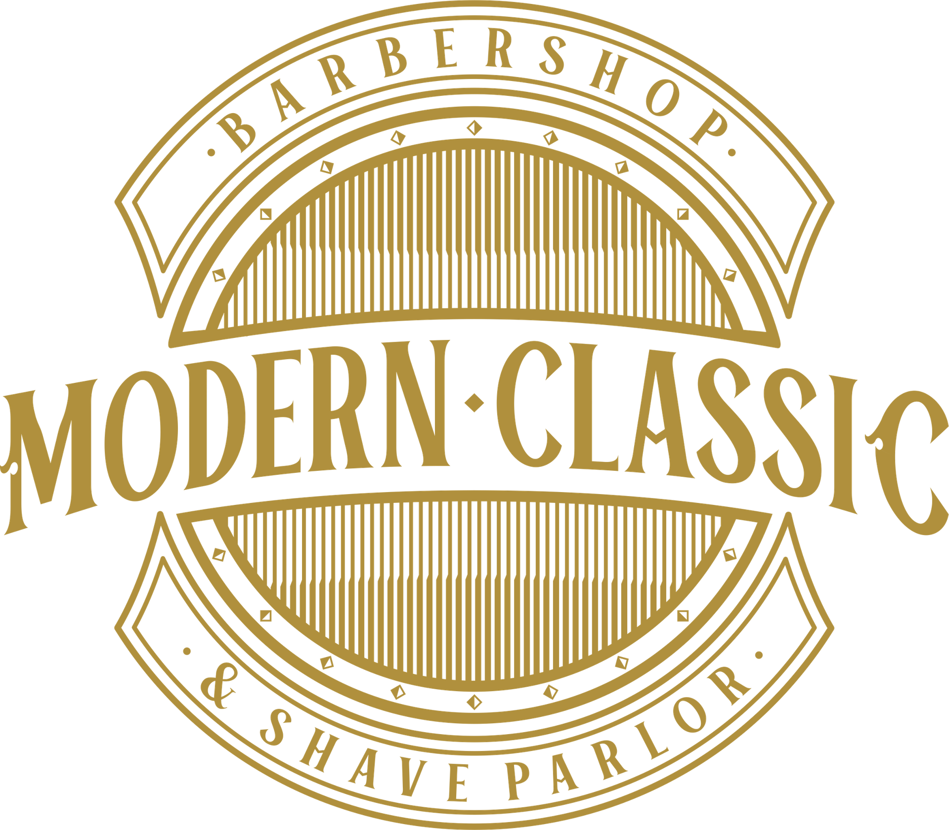 Modern Classic Barbershop & Shave Parlor emblem